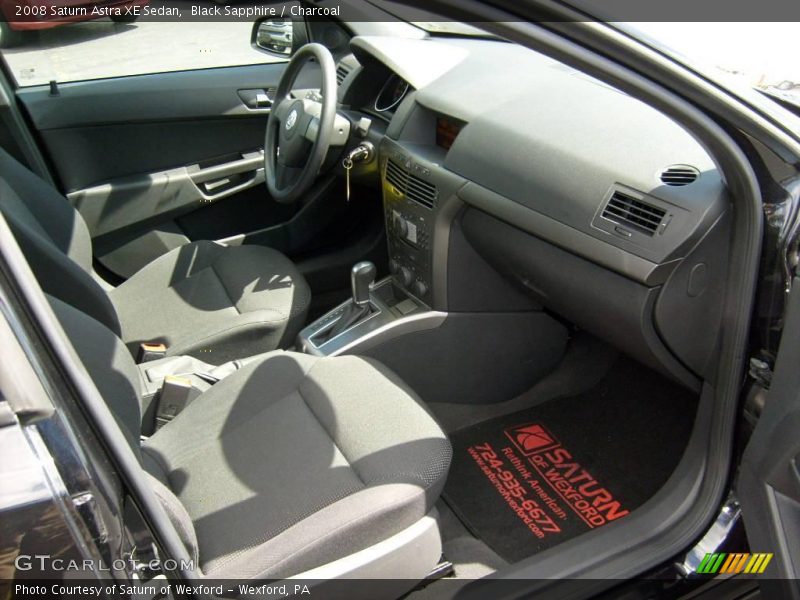 Black Sapphire / Charcoal 2008 Saturn Astra XE Sedan