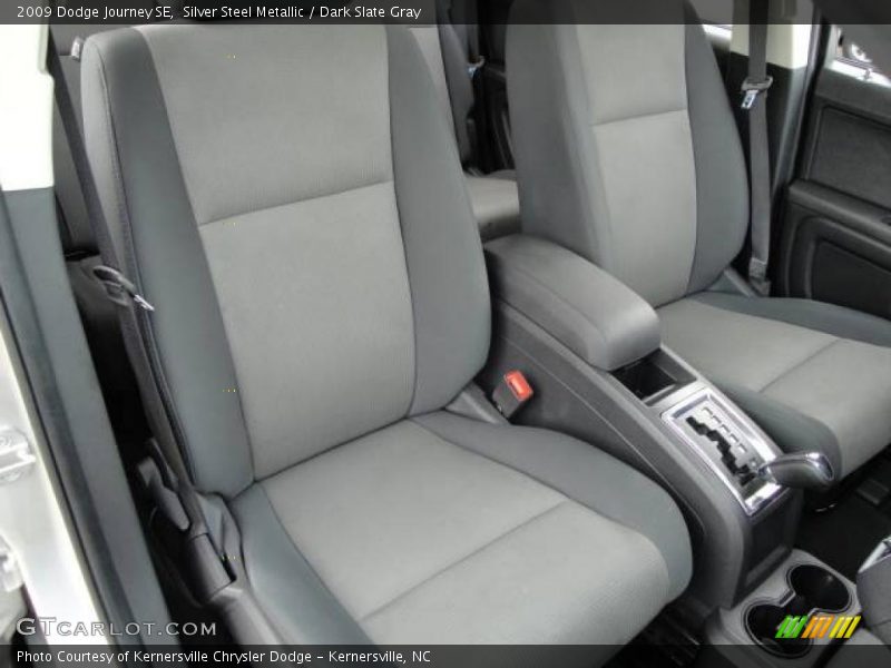 Silver Steel Metallic / Dark Slate Gray 2009 Dodge Journey SE