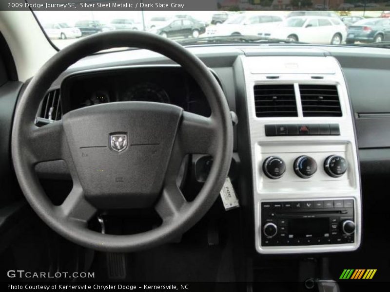 Silver Steel Metallic / Dark Slate Gray 2009 Dodge Journey SE