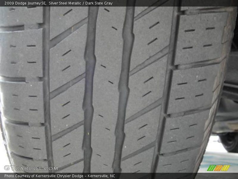 Silver Steel Metallic / Dark Slate Gray 2009 Dodge Journey SE