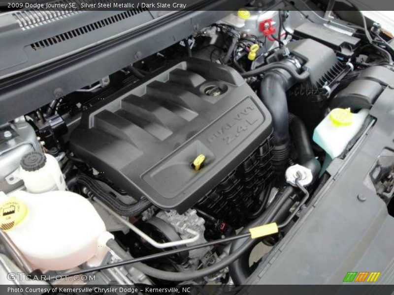 Silver Steel Metallic / Dark Slate Gray 2009 Dodge Journey SE