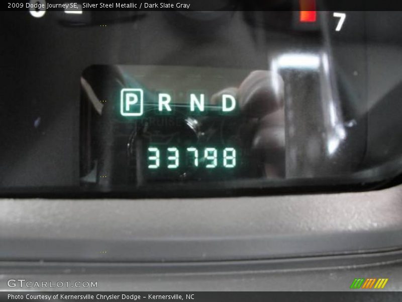 Silver Steel Metallic / Dark Slate Gray 2009 Dodge Journey SE