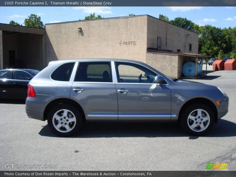 Titanium Metallic / Stone/Steel Grey 2005 Porsche Cayenne S