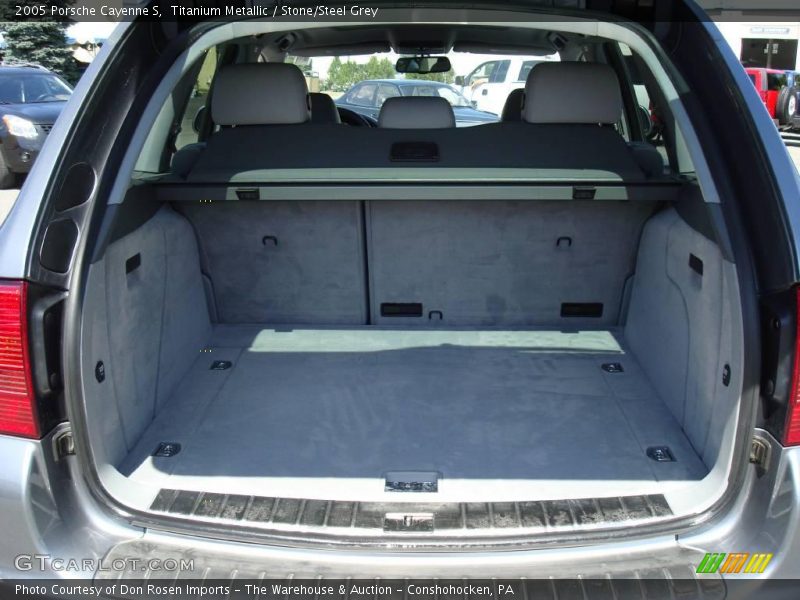 Titanium Metallic / Stone/Steel Grey 2005 Porsche Cayenne S