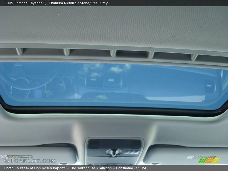 Titanium Metallic / Stone/Steel Grey 2005 Porsche Cayenne S