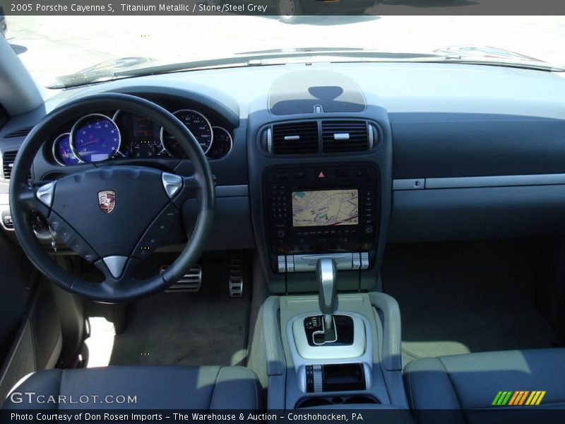 Titanium Metallic / Stone/Steel Grey 2005 Porsche Cayenne S