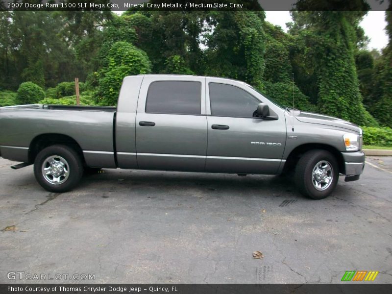 Mineral Gray Metallic / Medium Slate Gray 2007 Dodge Ram 1500 SLT Mega Cab