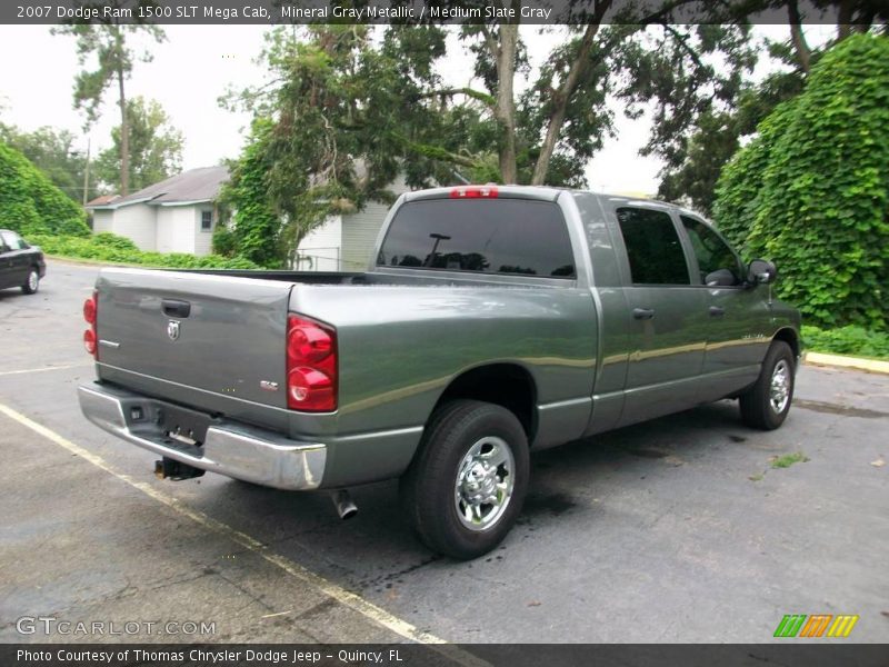 Mineral Gray Metallic / Medium Slate Gray 2007 Dodge Ram 1500 SLT Mega Cab