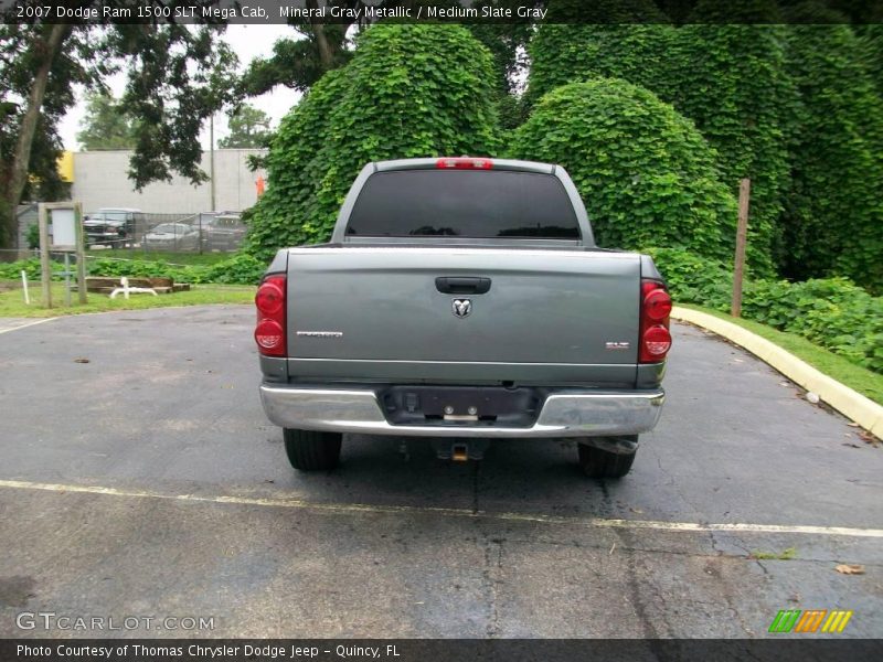 Mineral Gray Metallic / Medium Slate Gray 2007 Dodge Ram 1500 SLT Mega Cab