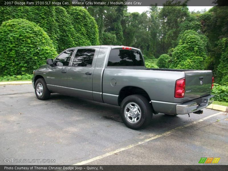 Mineral Gray Metallic / Medium Slate Gray 2007 Dodge Ram 1500 SLT Mega Cab