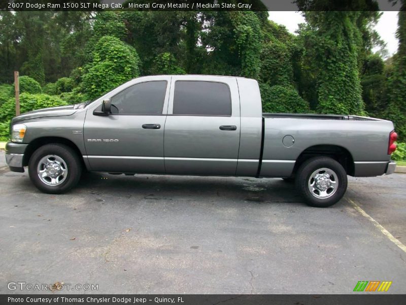 Mineral Gray Metallic / Medium Slate Gray 2007 Dodge Ram 1500 SLT Mega Cab