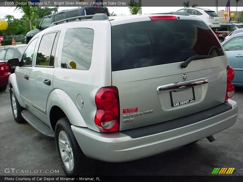 Bright Silver Metallic / Medium Slate Gray 2005 Dodge Durango SLT