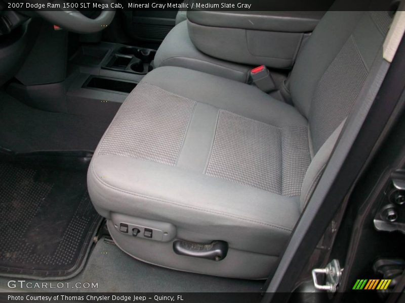 Mineral Gray Metallic / Medium Slate Gray 2007 Dodge Ram 1500 SLT Mega Cab