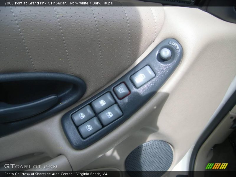 Ivory White / Dark Taupe 2003 Pontiac Grand Prix GTP Sedan
