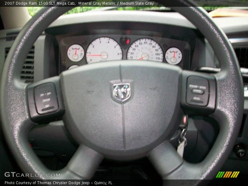 Mineral Gray Metallic / Medium Slate Gray 2007 Dodge Ram 1500 SLT Mega Cab