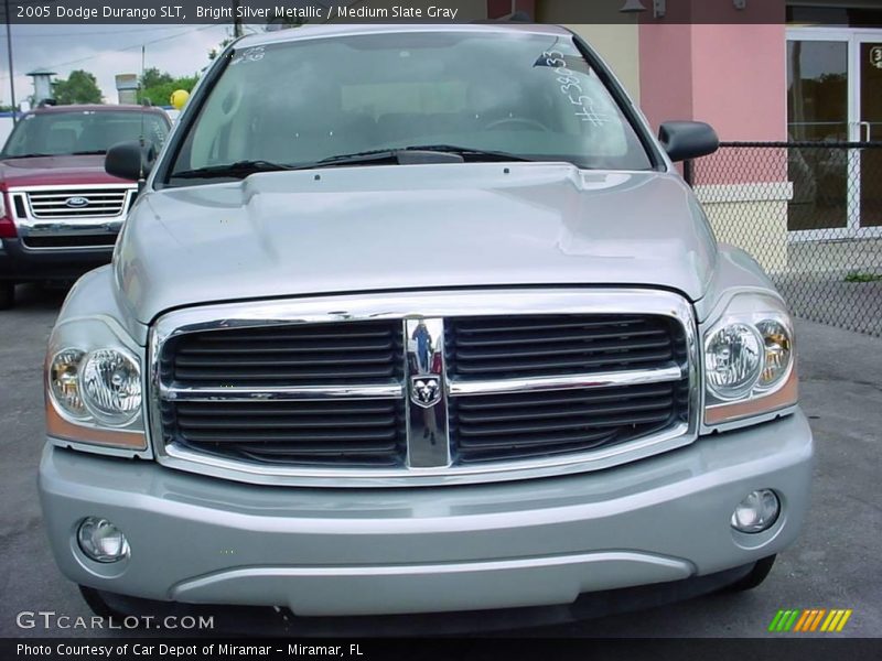 Bright Silver Metallic / Medium Slate Gray 2005 Dodge Durango SLT