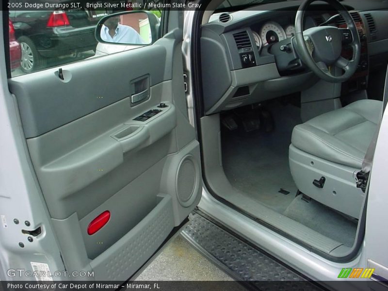 Bright Silver Metallic / Medium Slate Gray 2005 Dodge Durango SLT