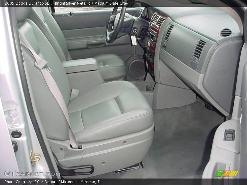 Bright Silver Metallic / Medium Slate Gray 2005 Dodge Durango SLT