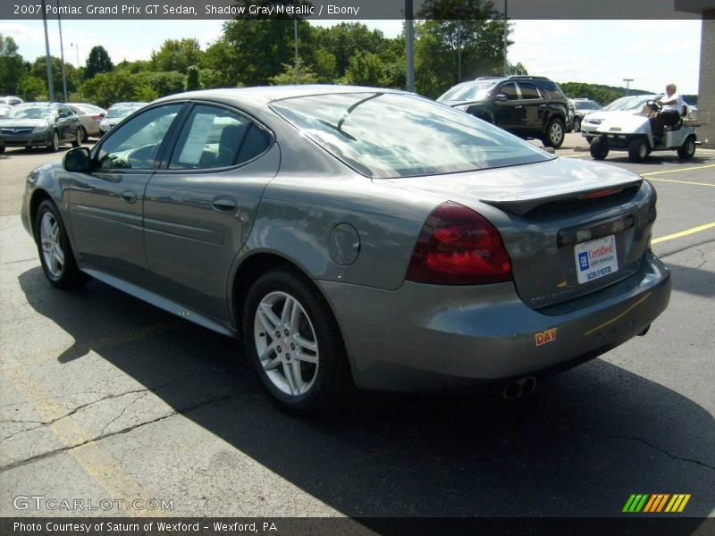 Shadow Gray Metallic / Ebony 2007 Pontiac Grand Prix GT Sedan