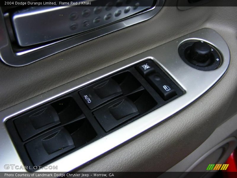Flame Red / Khaki 2004 Dodge Durango Limited
