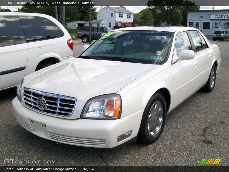 White Diamond / Oatmeal 2000 Cadillac DeVille DHS