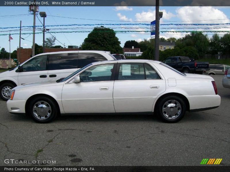 White Diamond / Oatmeal 2000 Cadillac DeVille DHS