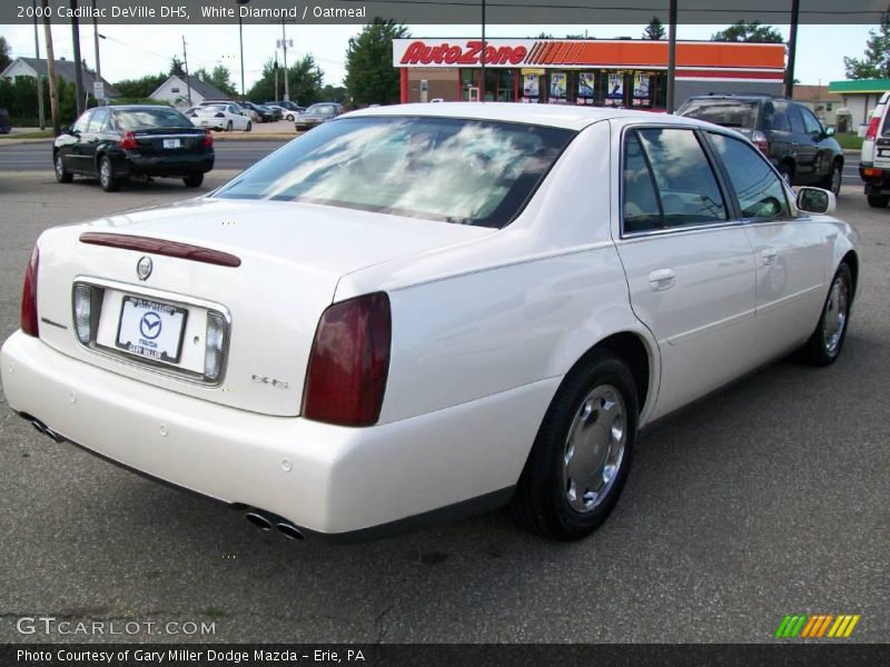 White Diamond / Oatmeal 2000 Cadillac DeVille DHS