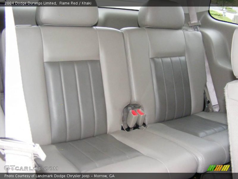 Flame Red / Khaki 2004 Dodge Durango Limited