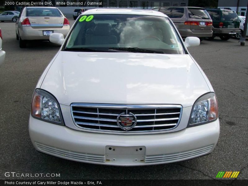 White Diamond / Oatmeal 2000 Cadillac DeVille DHS