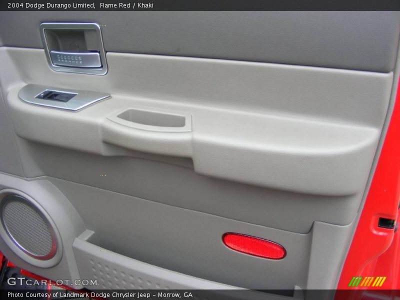Flame Red / Khaki 2004 Dodge Durango Limited