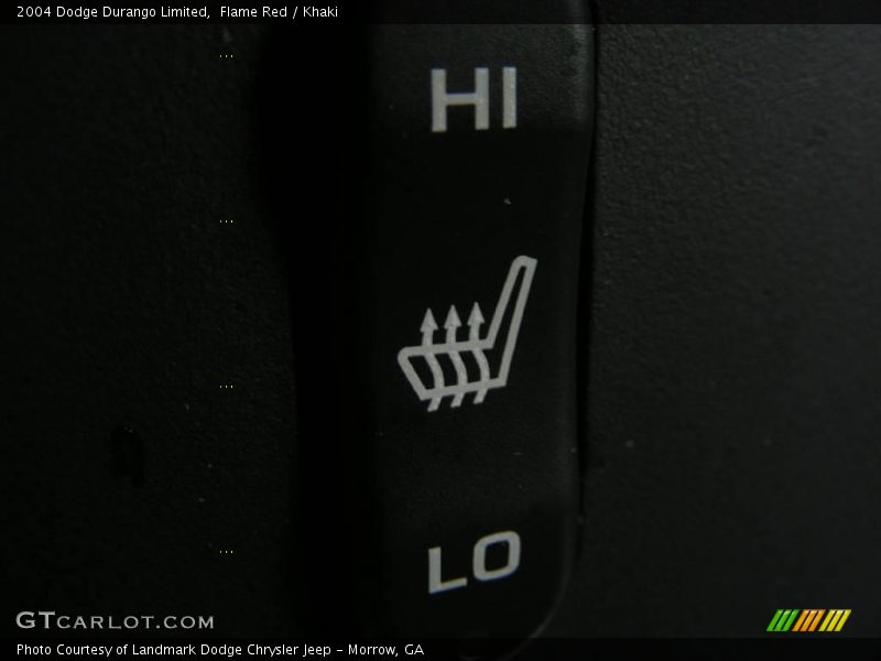 Flame Red / Khaki 2004 Dodge Durango Limited