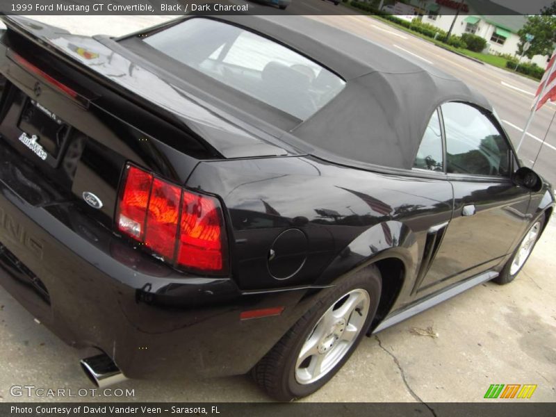 Black / Dark Charcoal 1999 Ford Mustang GT Convertible
