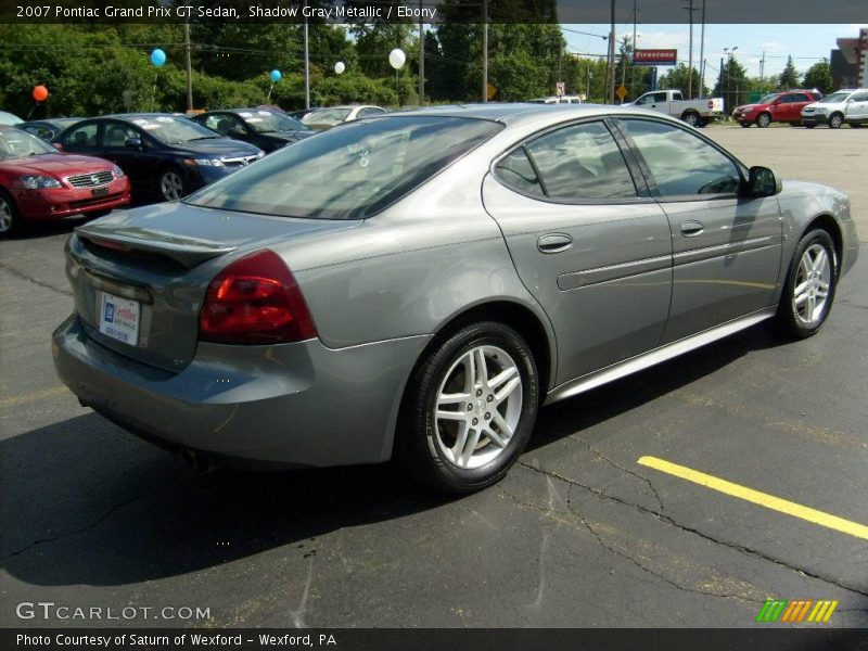 Shadow Gray Metallic / Ebony 2007 Pontiac Grand Prix GT Sedan