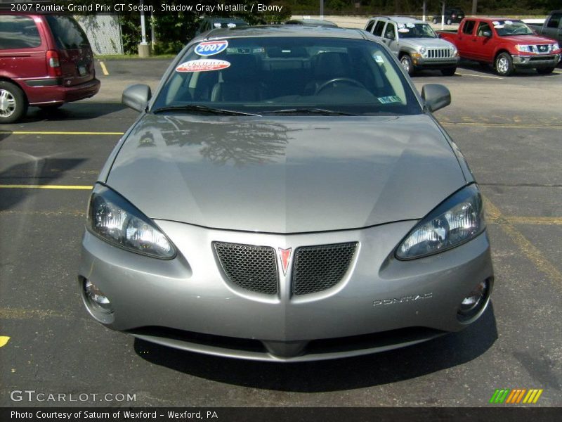 Shadow Gray Metallic / Ebony 2007 Pontiac Grand Prix GT Sedan