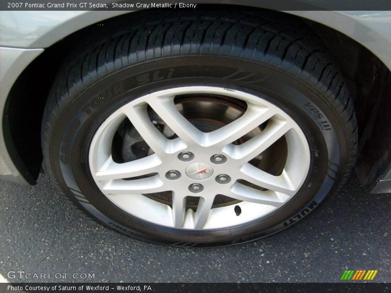 Shadow Gray Metallic / Ebony 2007 Pontiac Grand Prix GT Sedan