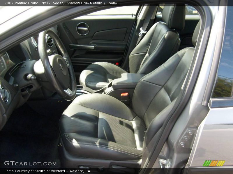 Shadow Gray Metallic / Ebony 2007 Pontiac Grand Prix GT Sedan