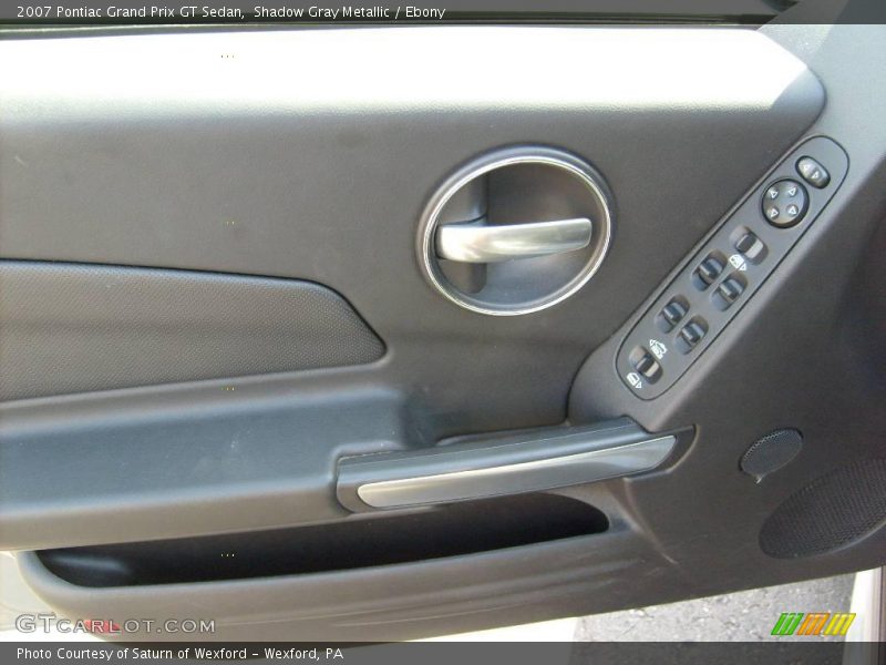 Shadow Gray Metallic / Ebony 2007 Pontiac Grand Prix GT Sedan