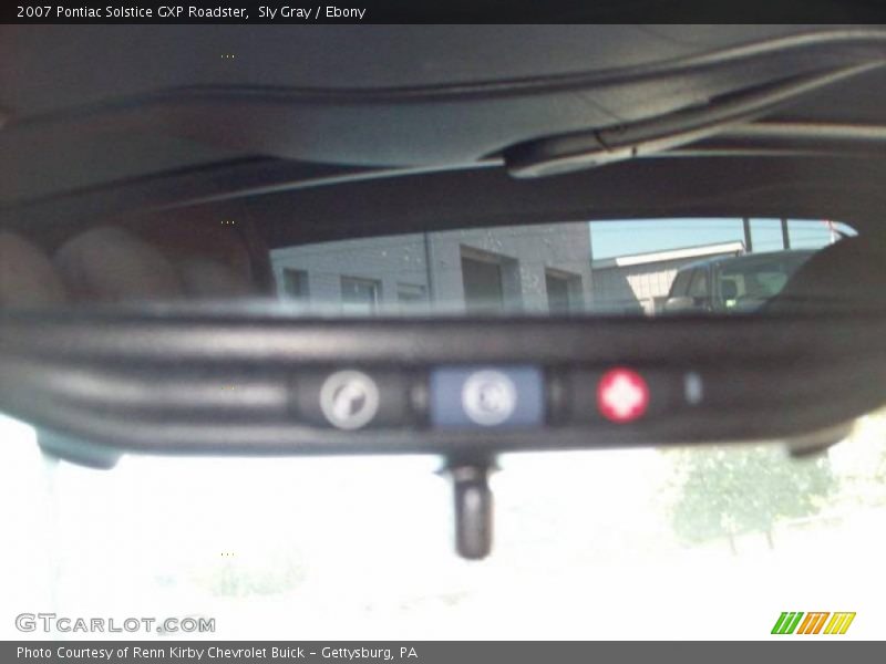 Sly Gray / Ebony 2007 Pontiac Solstice GXP Roadster