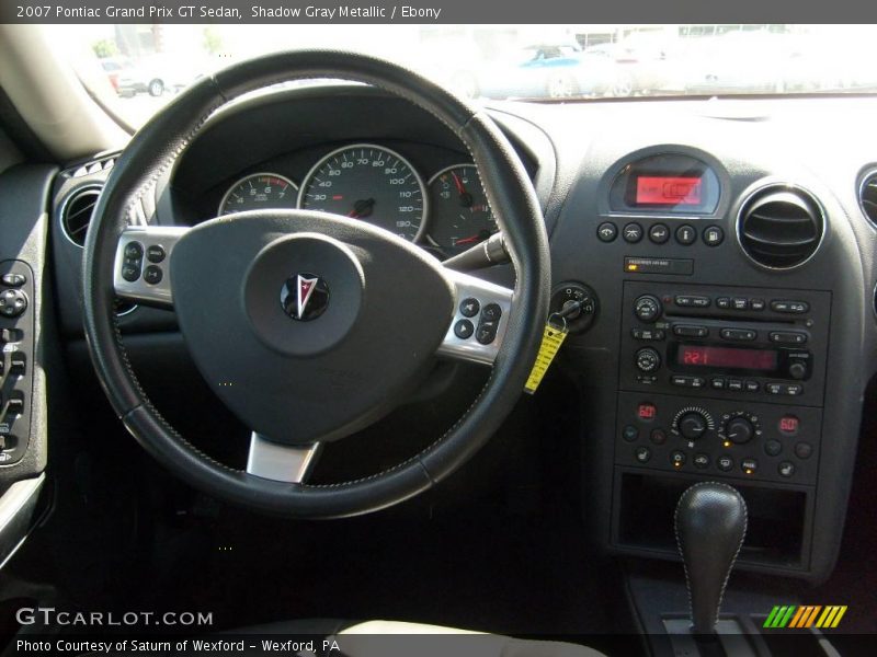 Shadow Gray Metallic / Ebony 2007 Pontiac Grand Prix GT Sedan