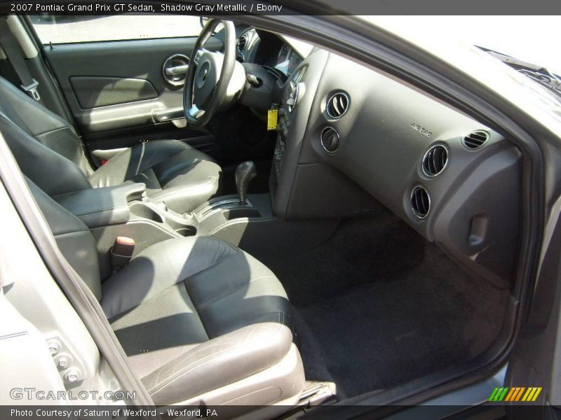 Shadow Gray Metallic / Ebony 2007 Pontiac Grand Prix GT Sedan