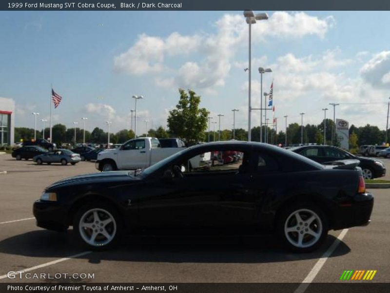 Black / Dark Charcoal 1999 Ford Mustang SVT Cobra Coupe