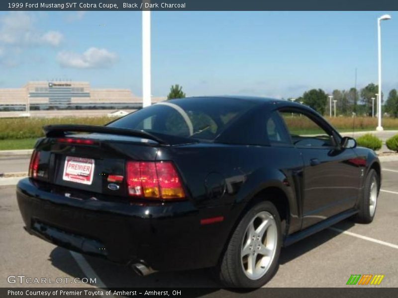 Black / Dark Charcoal 1999 Ford Mustang SVT Cobra Coupe