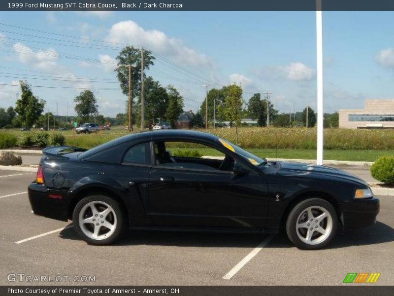 Black / Dark Charcoal 1999 Ford Mustang SVT Cobra Coupe