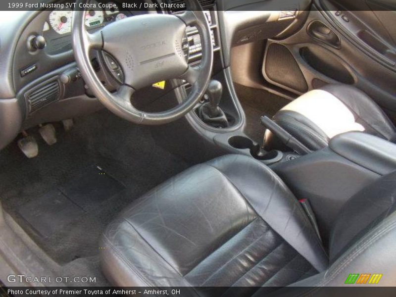 Black / Dark Charcoal 1999 Ford Mustang SVT Cobra Coupe