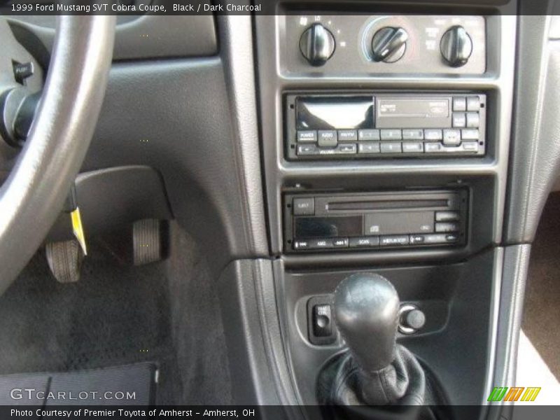 Black / Dark Charcoal 1999 Ford Mustang SVT Cobra Coupe