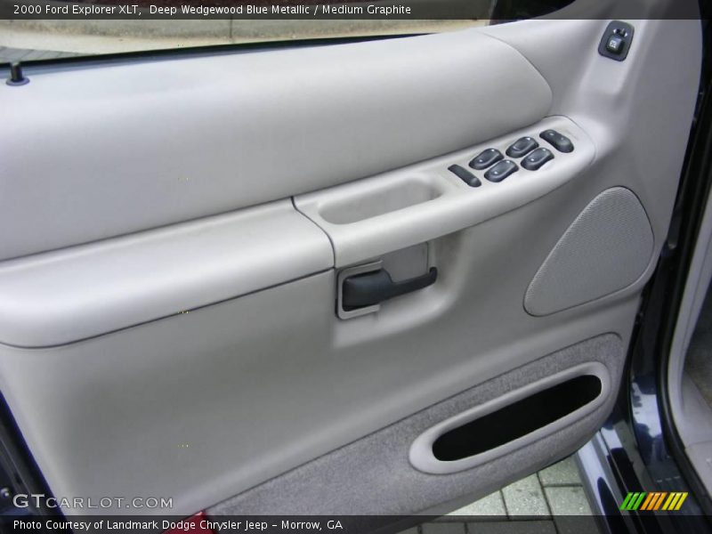 Deep Wedgewood Blue Metallic / Medium Graphite 2000 Ford Explorer XLT