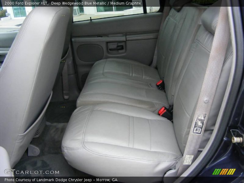 Deep Wedgewood Blue Metallic / Medium Graphite 2000 Ford Explorer XLT