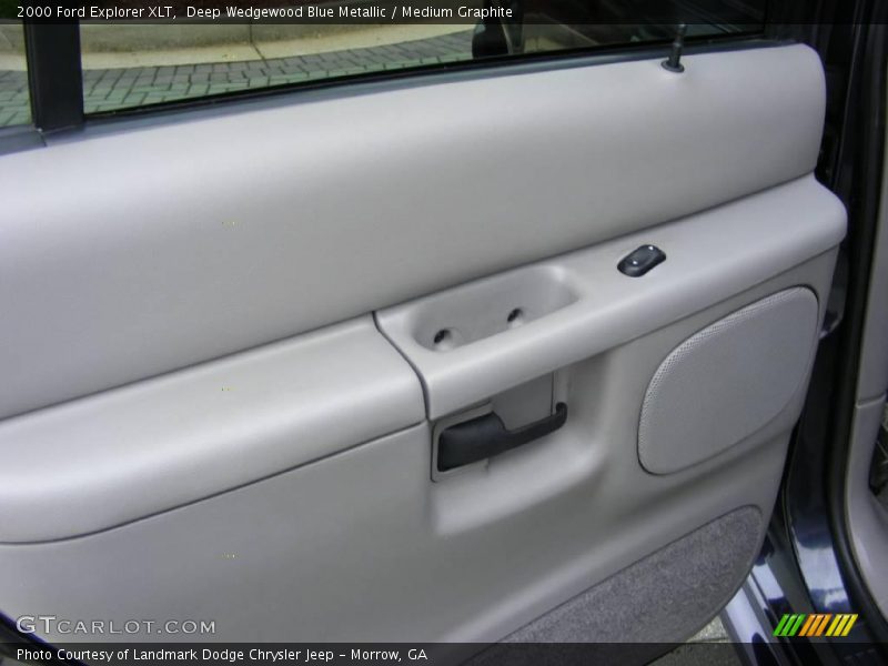 Deep Wedgewood Blue Metallic / Medium Graphite 2000 Ford Explorer XLT