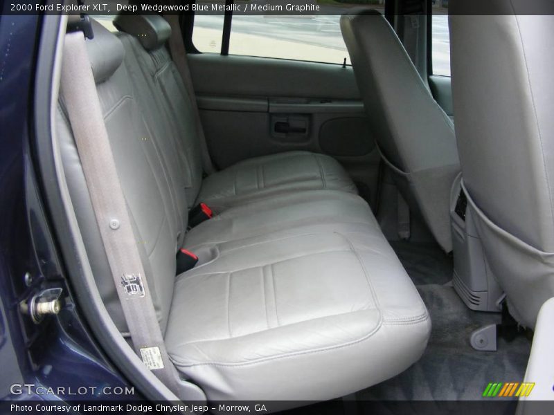 Deep Wedgewood Blue Metallic / Medium Graphite 2000 Ford Explorer XLT