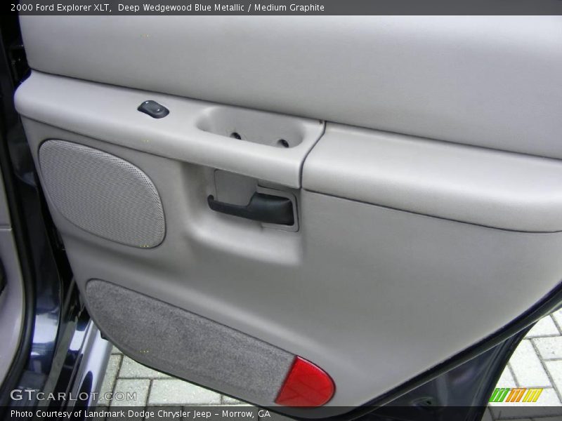 Deep Wedgewood Blue Metallic / Medium Graphite 2000 Ford Explorer XLT
